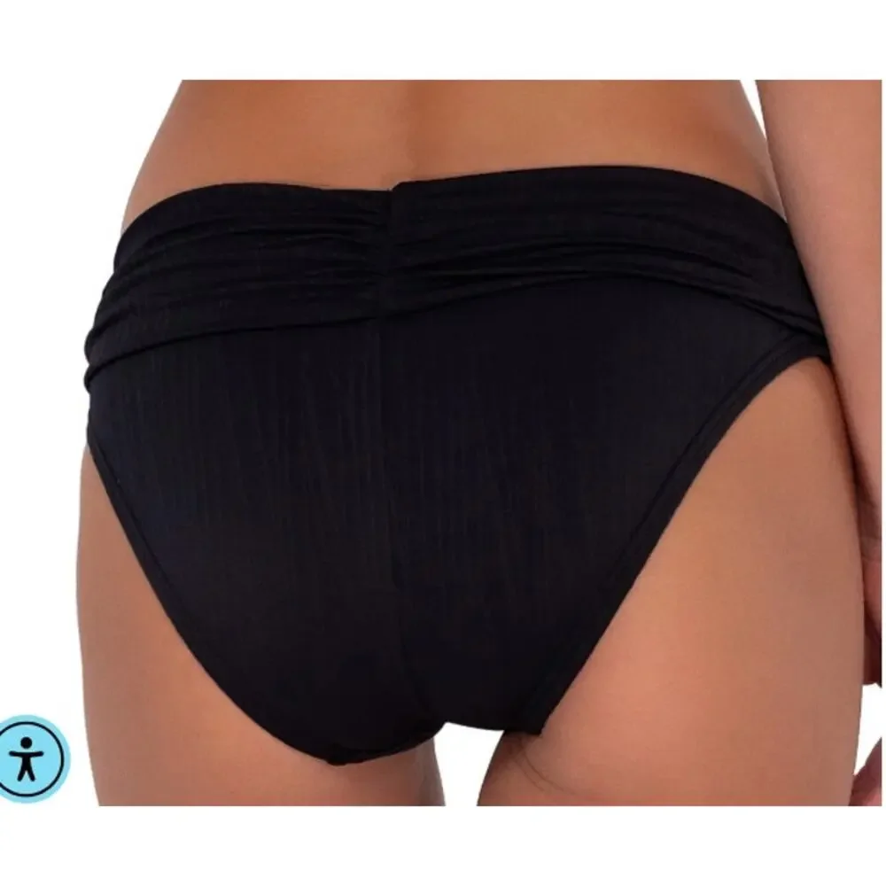 New NWT Sunsets Black Seagrass Texture‎ Unforgettable Bottom XL